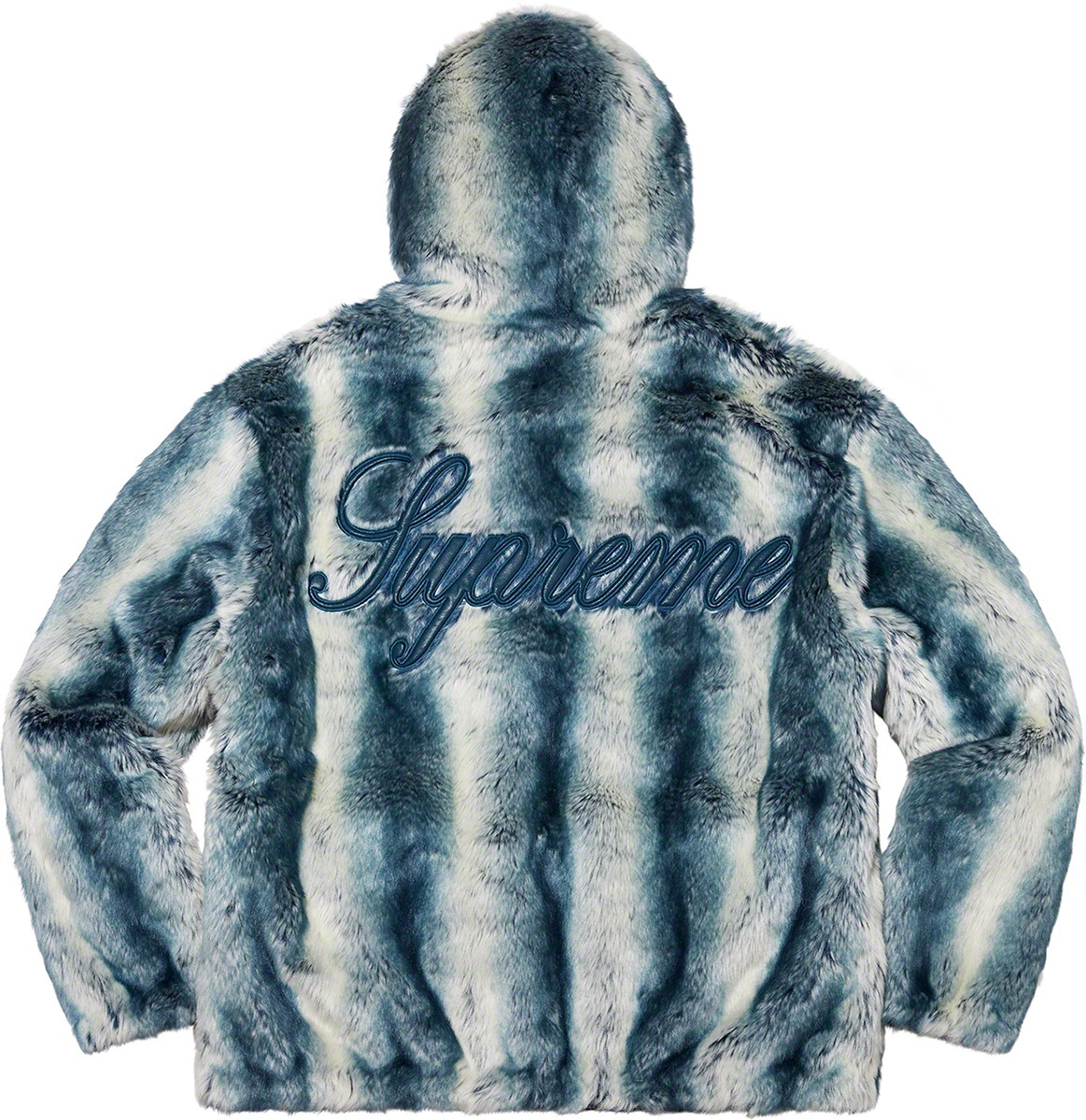 Faux Fur Reversible Hooded Jacket view 11